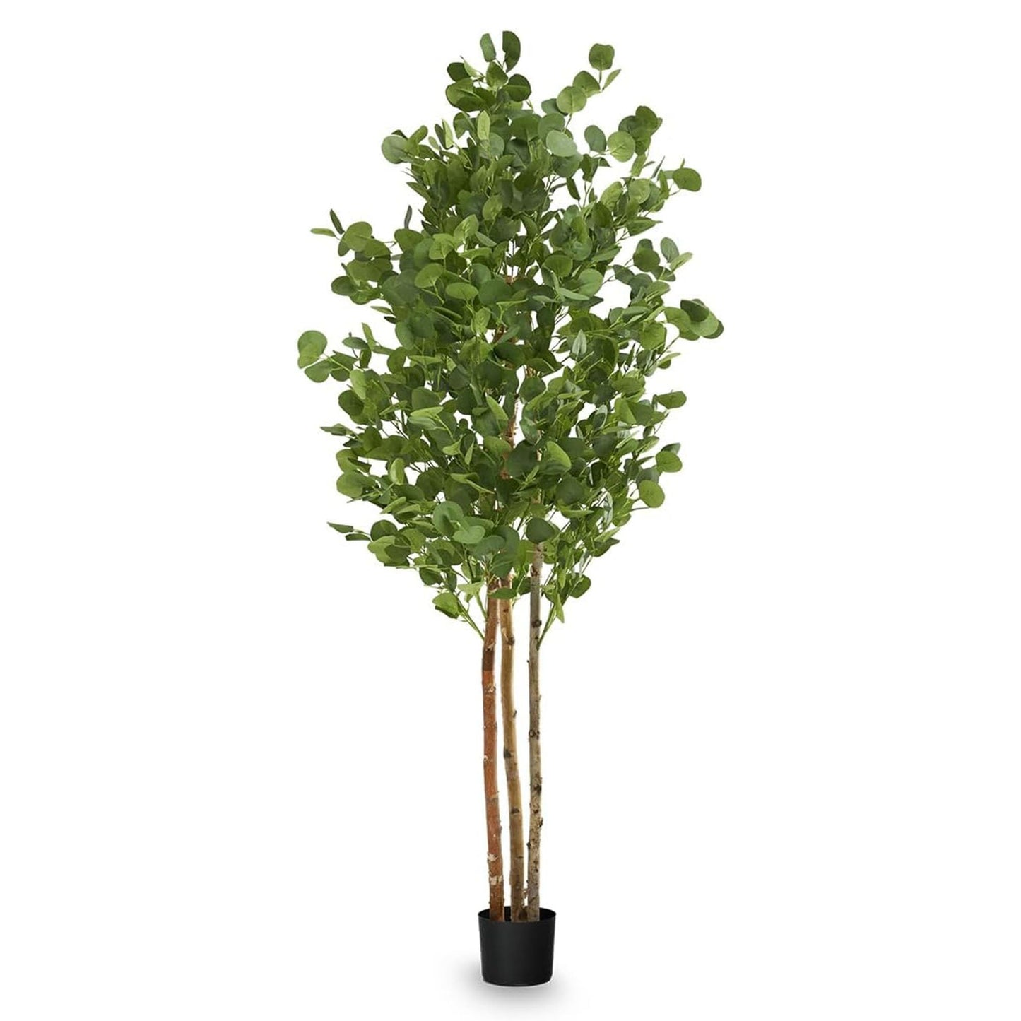 Maia Shop 3.5ft Artificial Bamboo Tree, Fake Plants for Home Decor, Natural Wood Trunk