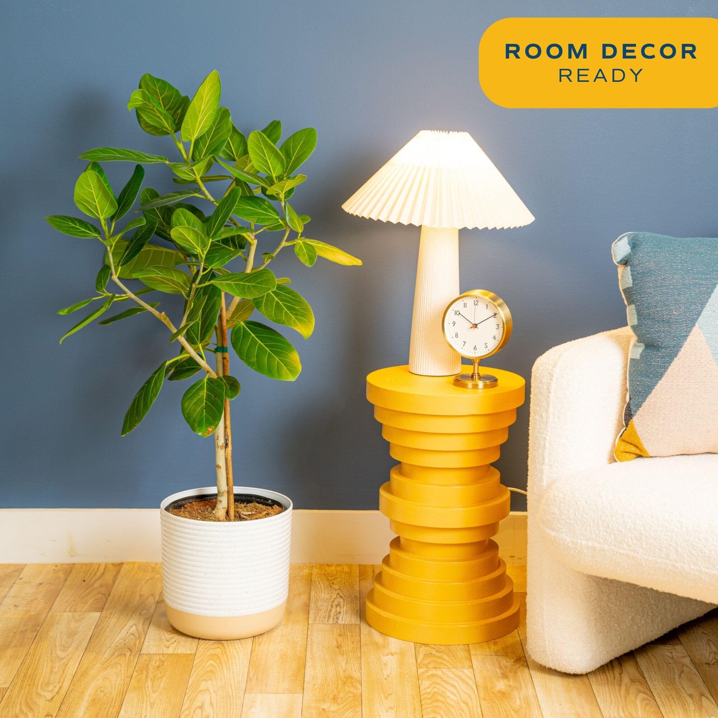 Costa Farms Little Fiddle Leaf Fig, Live Indoor Ficus Lyrata Plant in Indoors Garden Plant Pot, Houseplant in Potting Soil, Housewarming, Birthday Gift, Office, Home, and Room Decor, 1 Foot Tall
