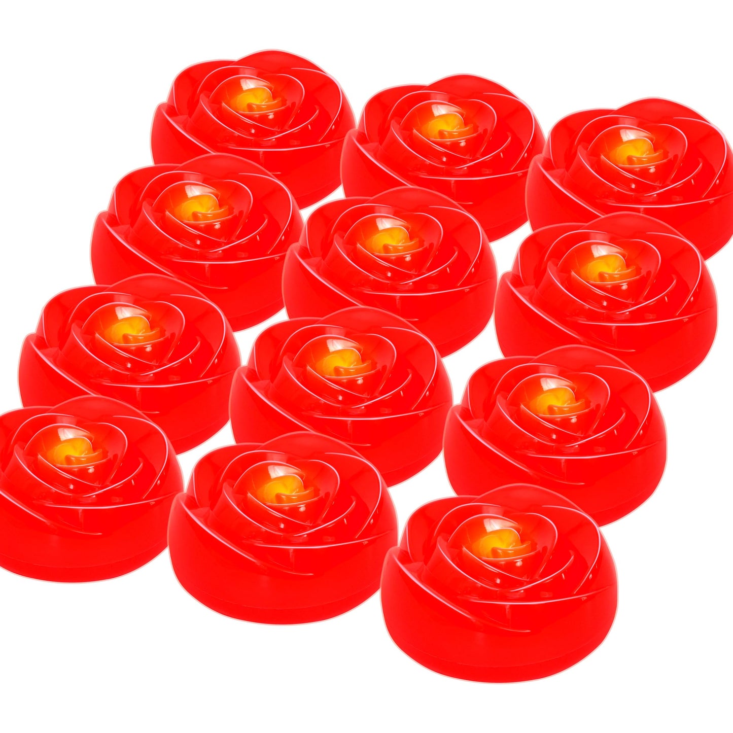 Aignis 12pcs Flameless LED Candles Battery Operated with 10-Key Remote Timer, Outdoor Indoor Waterproof Electric Lights, Warm Flickering Glow for Cozy & Romantic Home/Wedding/Holiday Décor