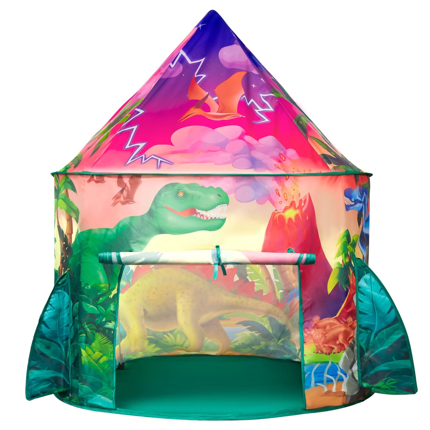 JOYIN Rocket Ship Play Tent Pop up Play Tent Kids Indoor Outdoor Spaceship Playhouse Tent Set