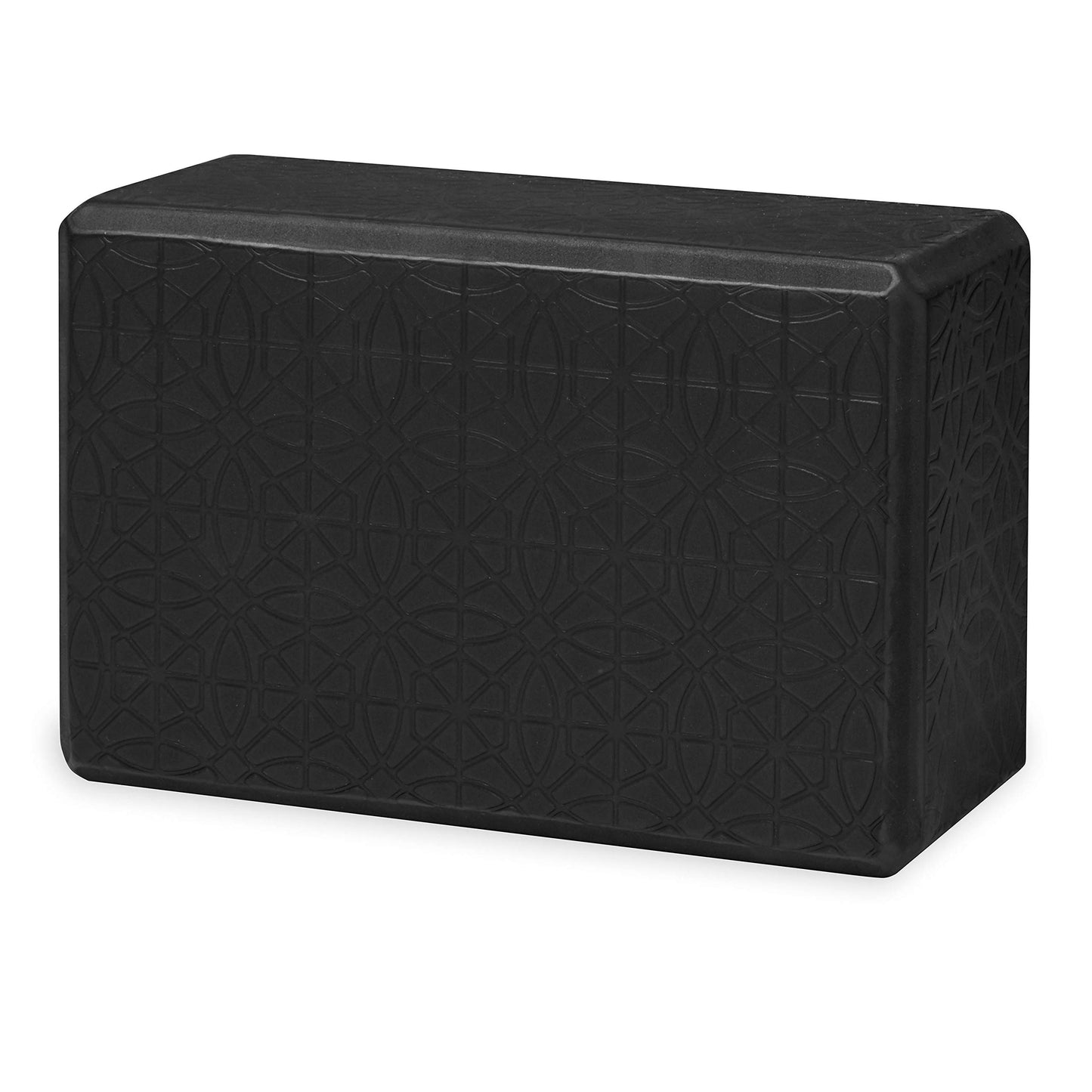 Gaiam Yoga Block - Supportive Latex-Free Eva Foam - Soft Non-Slip Surface with Beveled Edges for Yoga, Pilates, Meditation