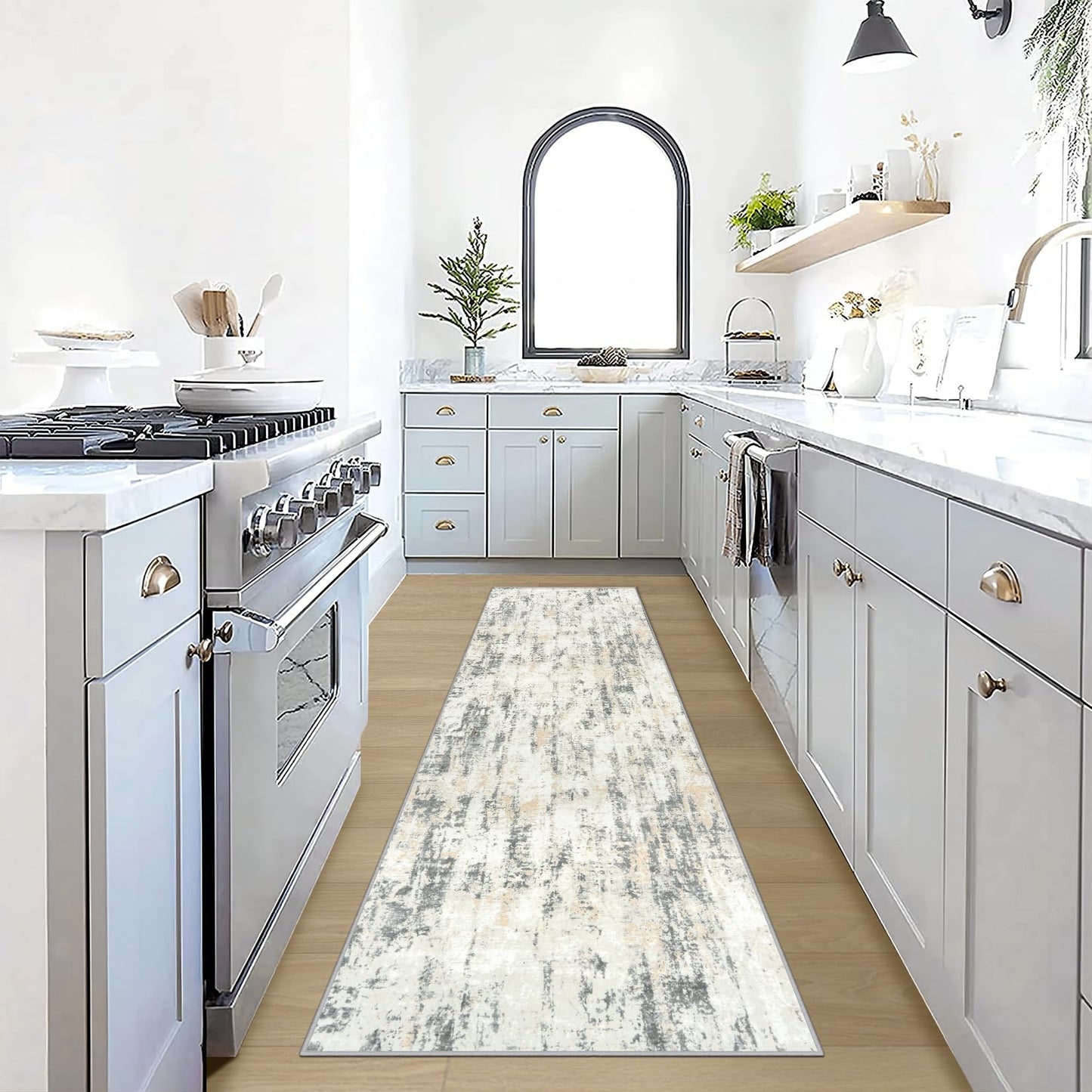 Soft Modern Abstract Living Room Rug Soft Anti-Skid Thin Carpet 9x12 Area Rugs Washable Rug: Indoor Floor Non-Shedding Carpets