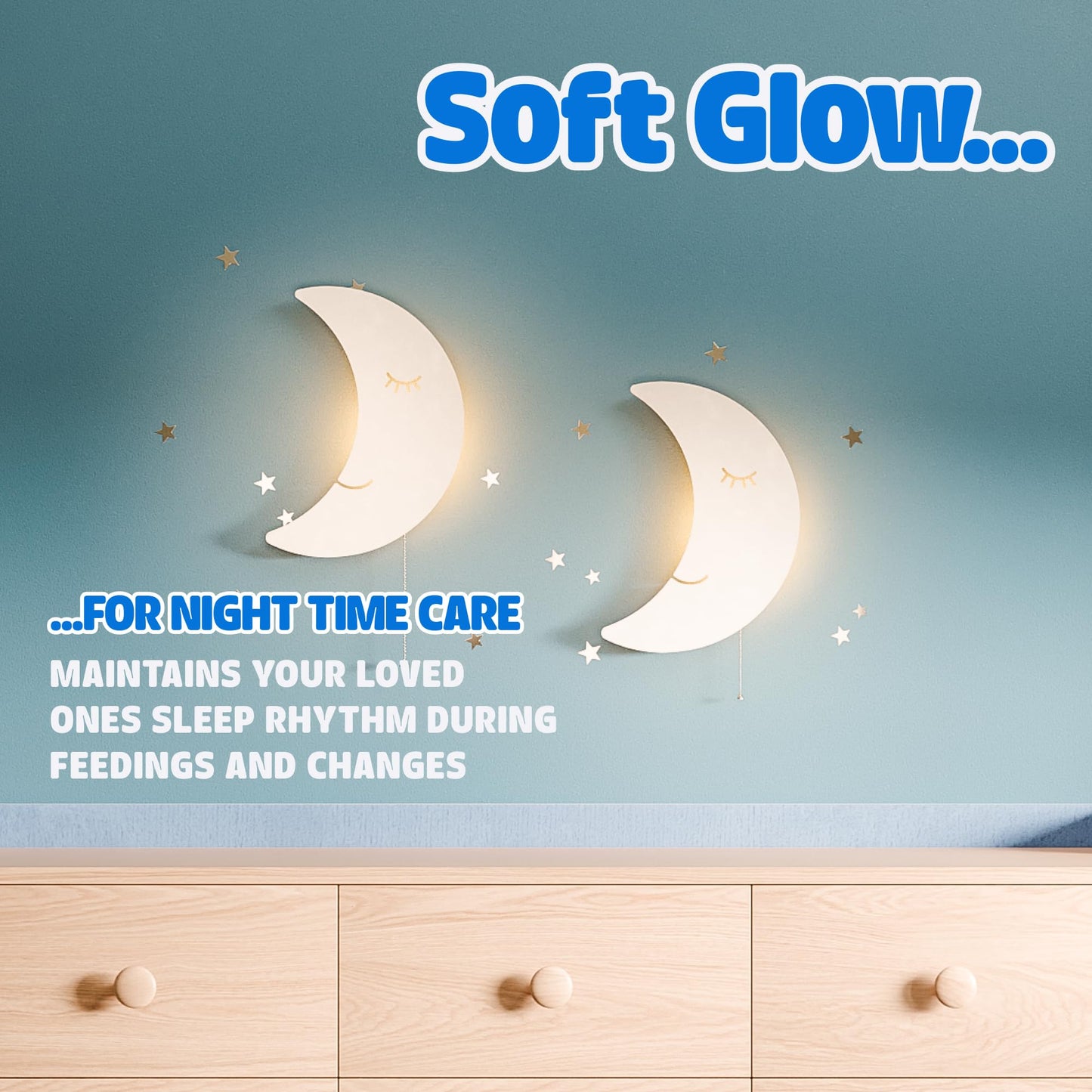 battery operated-Floating Cloud Wall Lamp for Nursery | Cute Floating Lamp for Kids Bedroom