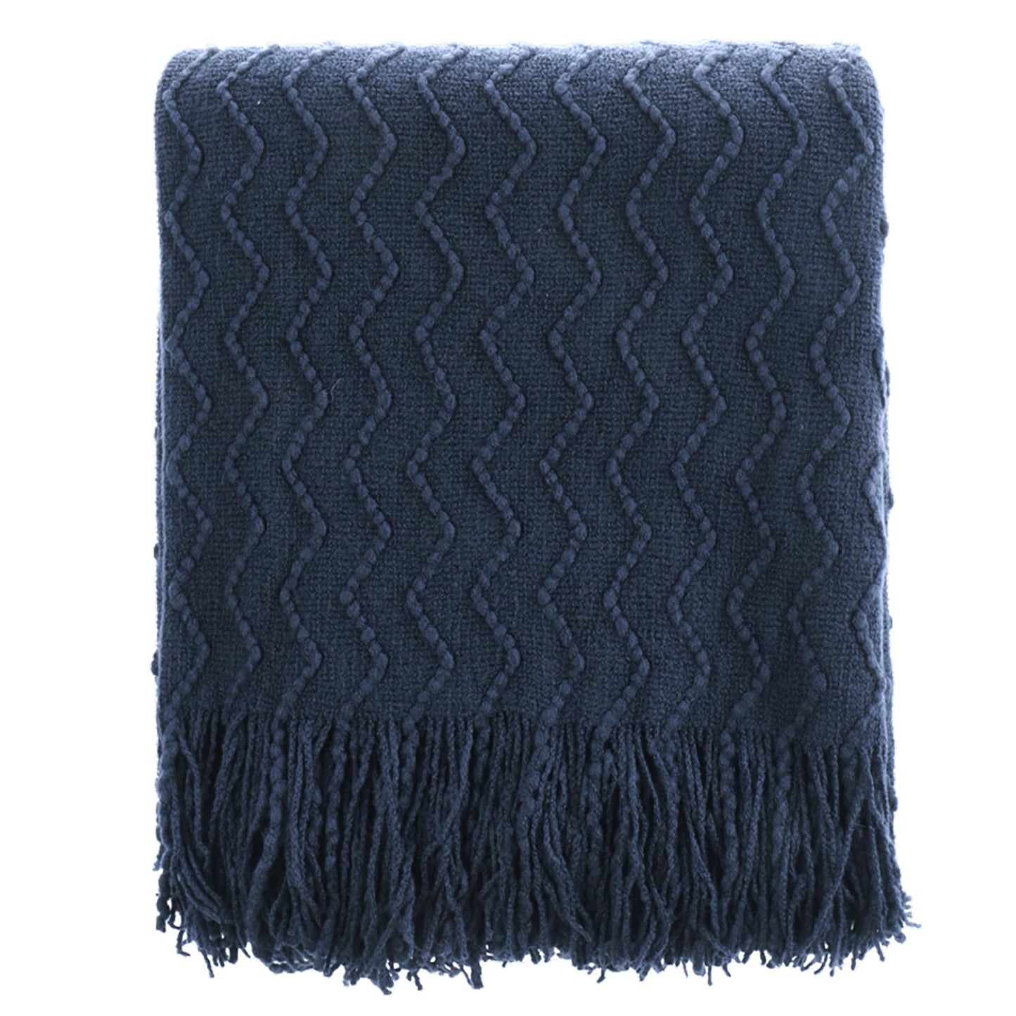BATTILO HOME Burnt Orange Throw Blanket for Couch, Decorative Fall Throw Blanket with Tassels Halloween Throw Fall Decor, 50"x60"