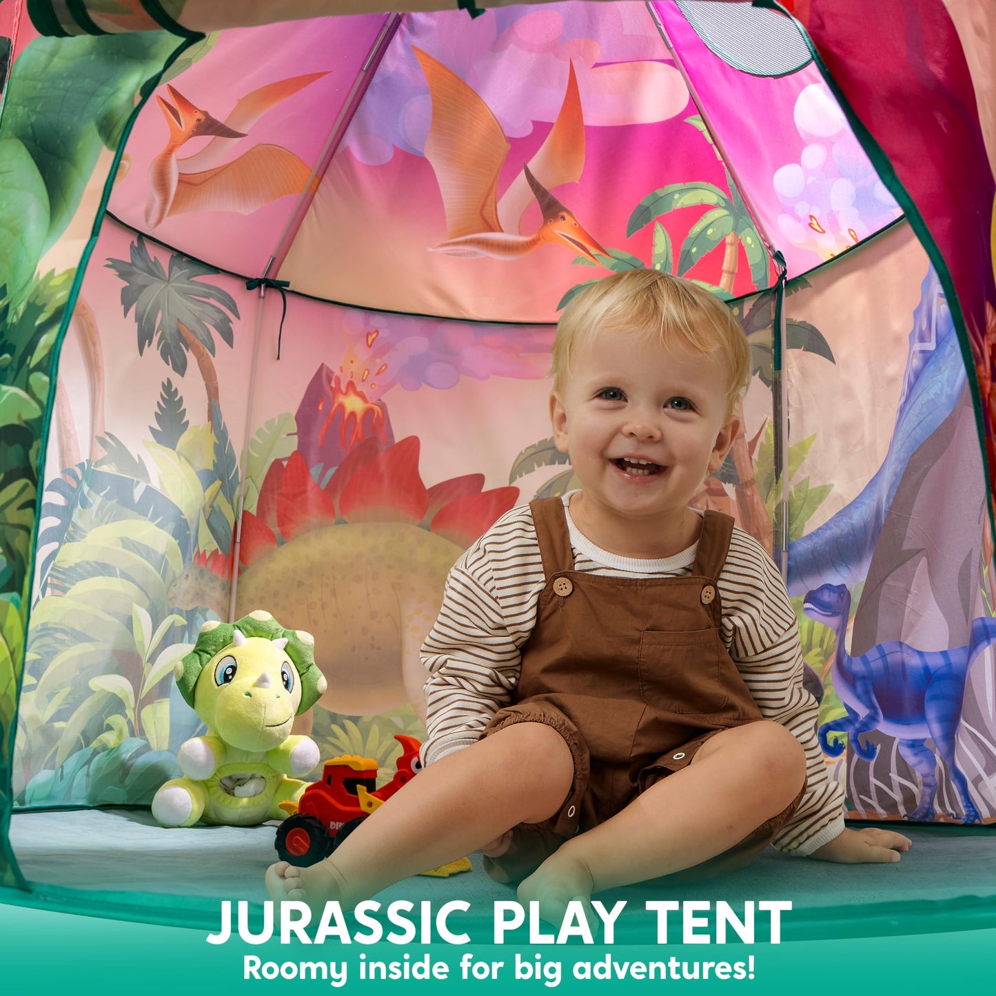 JOYIN Rocket Ship Play Tent Pop up Play Tent Kids Indoor Outdoor Spaceship Playhouse Tent Set
