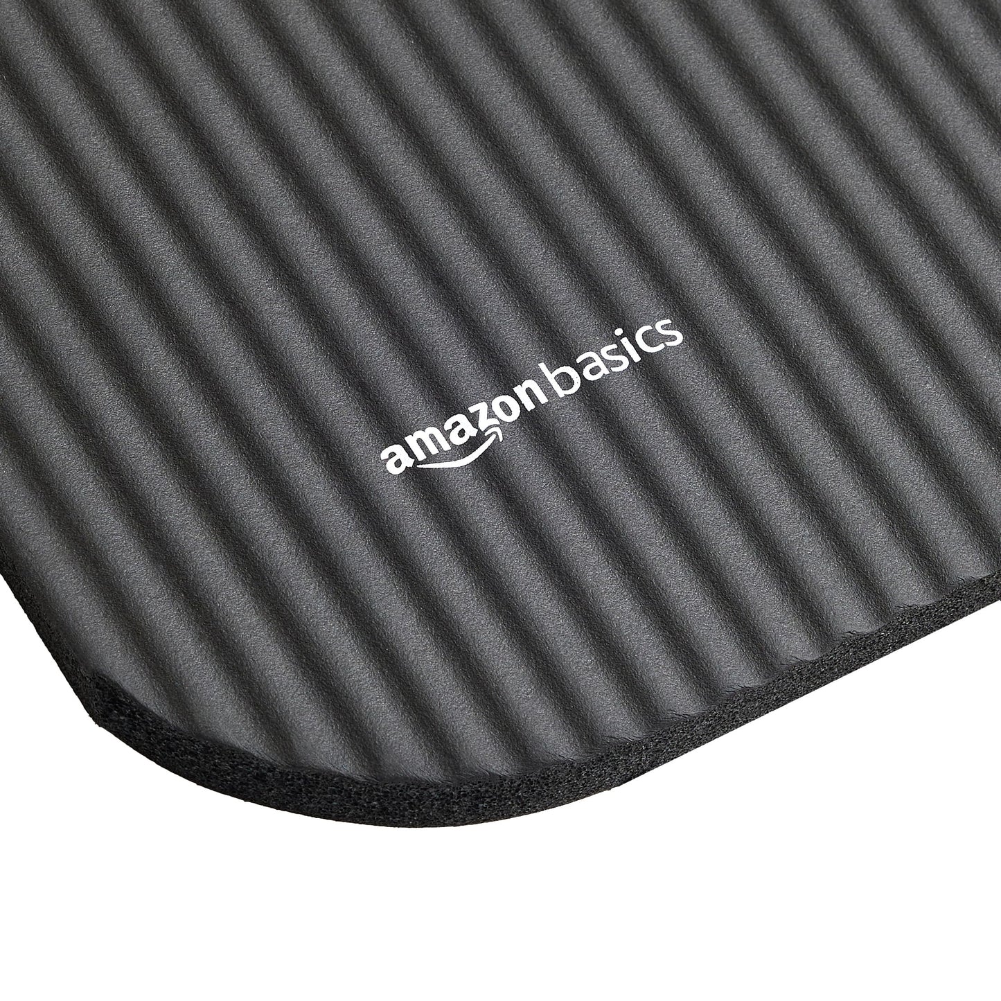 Amazon Basics 1/2 Inch Extra Thick Exercise Yoga Mat with Carrying Strap, Cushioned Support, for Fitness and Gym Workouts