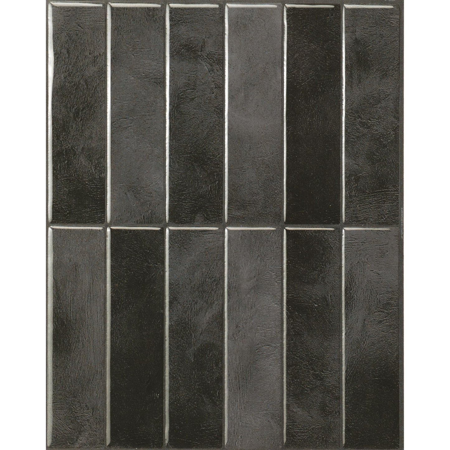 Smart Tiles SMART TILES Peel and Stick Backsplash - 5 Sheets of 11.43'' x 9'' - 3D Adhesive Peel and Stick Tile Backsplash for Kitchen, Bathroom, Wall Tile, Sefrou Green