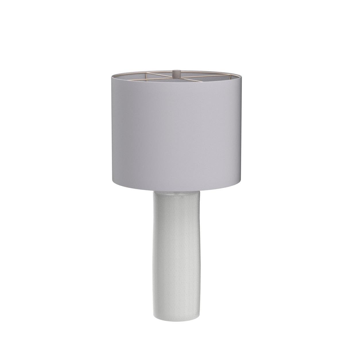 Signature Design by Ashley Jacek Modern Contemporary Table Lamp, 2 Count, Gray & Brass Finish