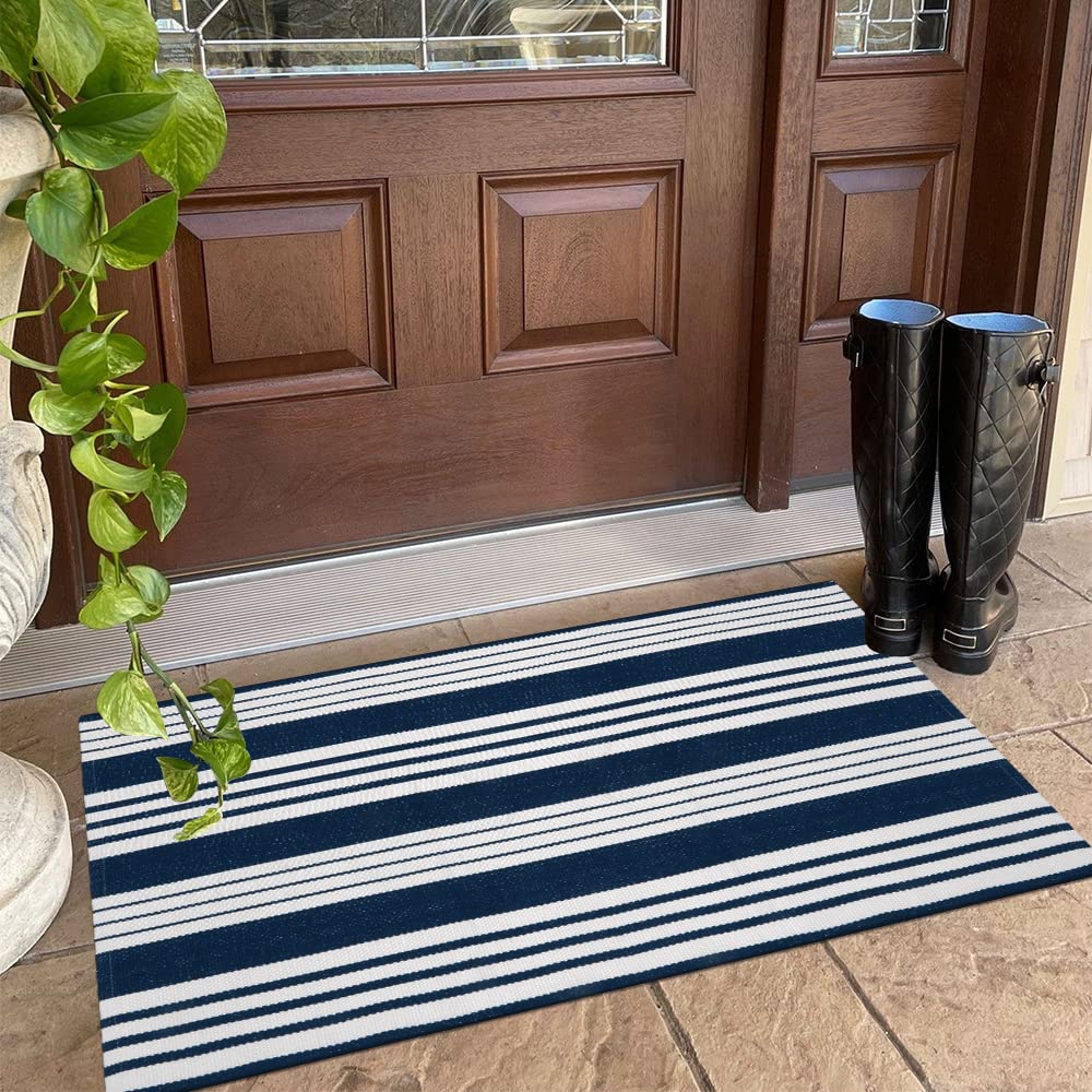 Thanksgiving Black & White Outdoor Rug for Home Decor Products