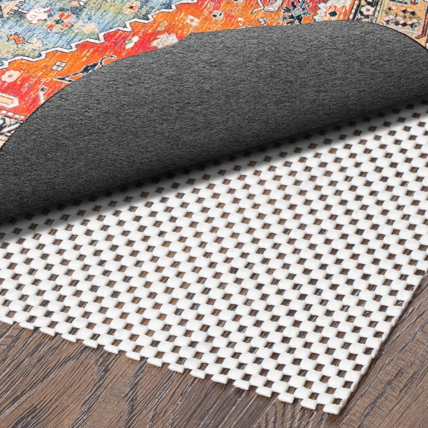 6x9 Non-Slip Area Rug Pad Gripper for Any Hard Surface Floors Keep Your Rugs Safe and in Place