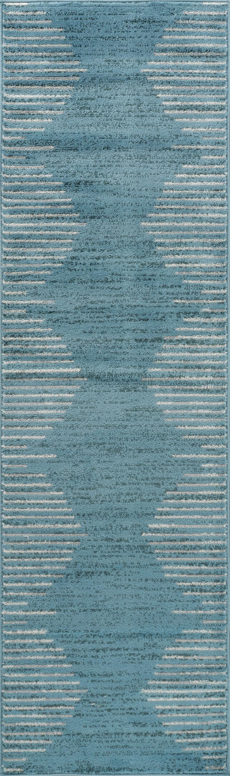 Rugshop Bohemian Stripe Stain Resistant High Traffic Living Room Kitchen Bedroom Dining Home Office Area Rug 5' x 7' Black