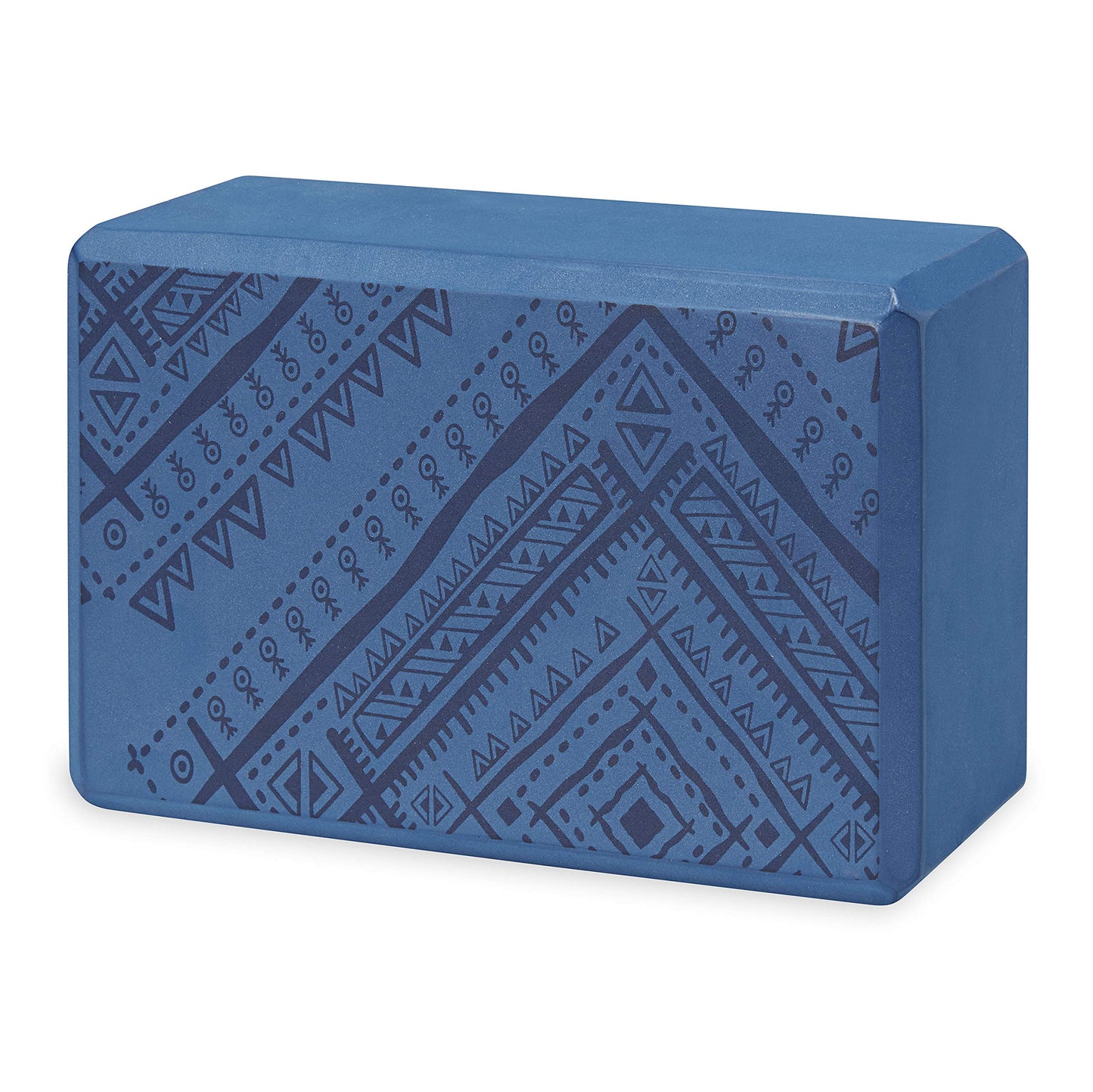 Gaiam Yoga Block - Supportive Latex-Free Eva Foam - Soft Non-Slip Surface with Beveled Edges for Yoga, Pilates, Meditation