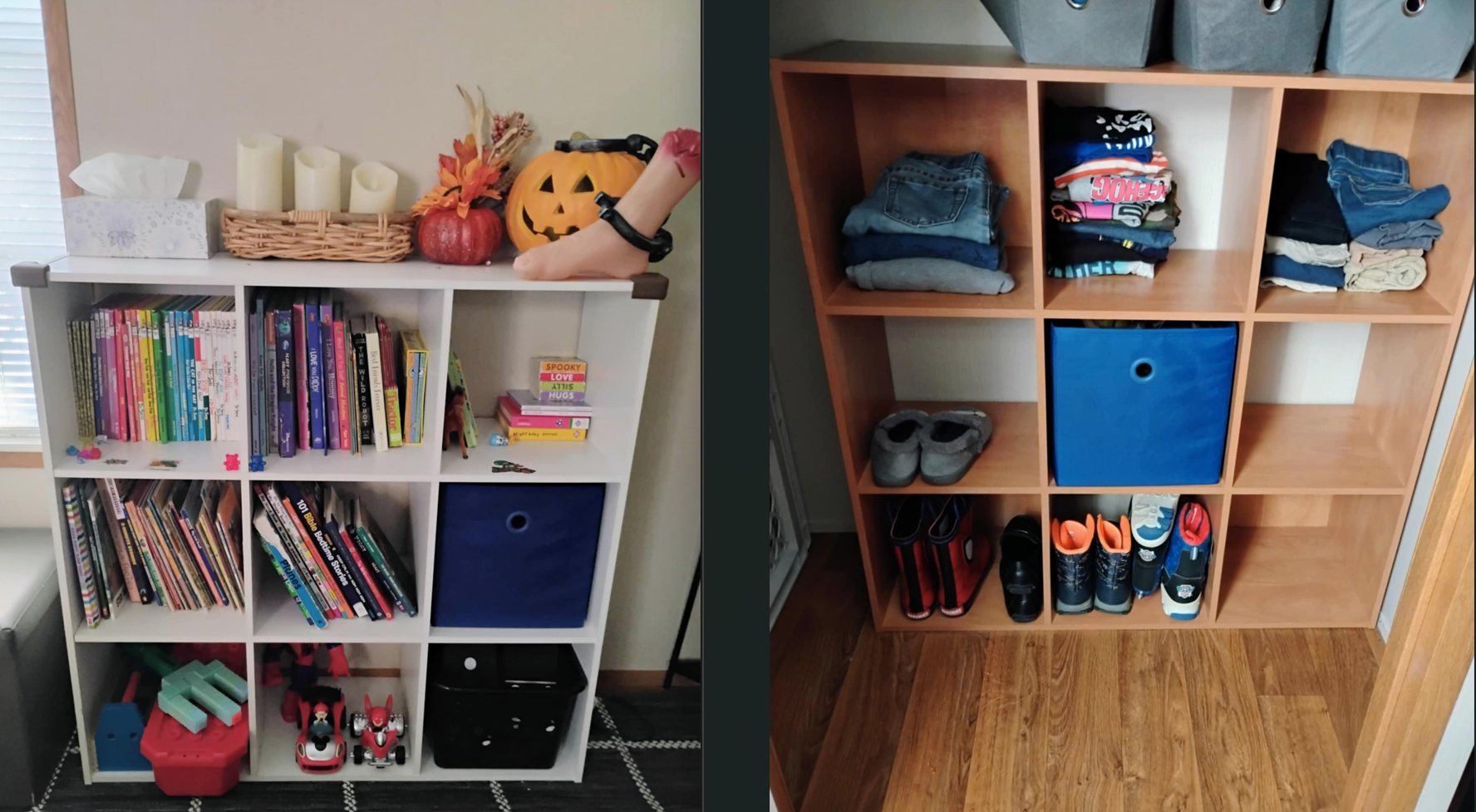 9-Cube Storage Unit – Organize Your Living Room, Bedroom, or Office